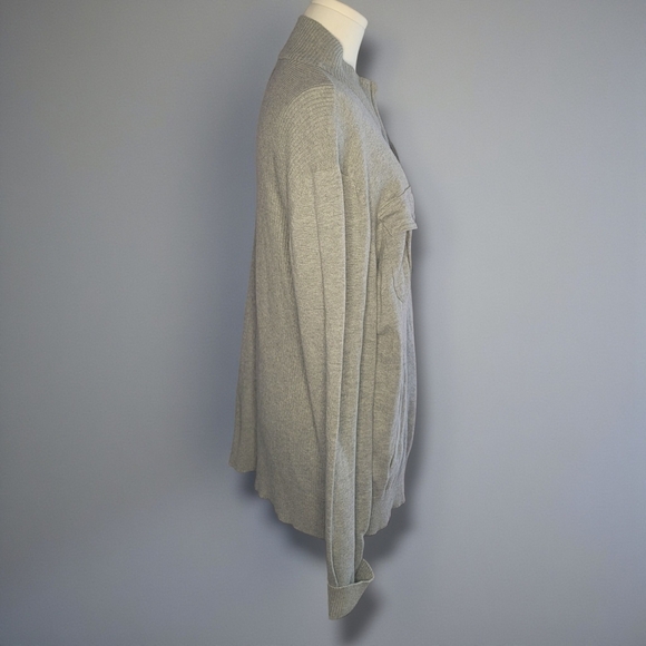 Kenneth Cole Men's Zip Up Gray Sweater - Picture 2 of 5